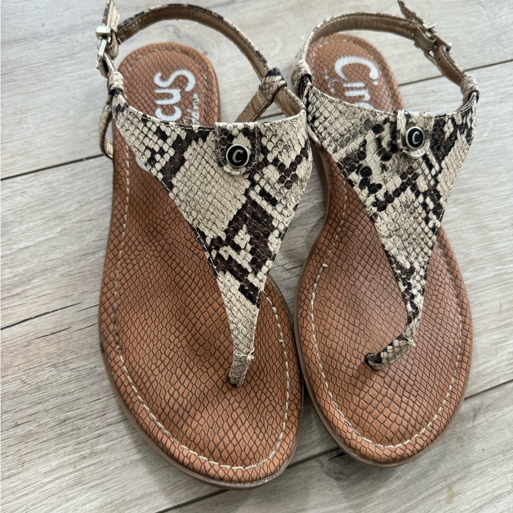 Circus sandals snakeprint